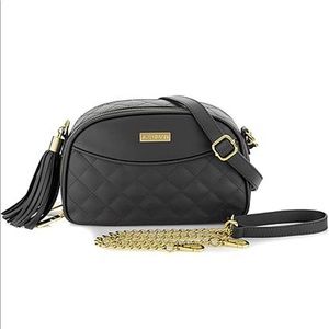 joy & iman quilted purse